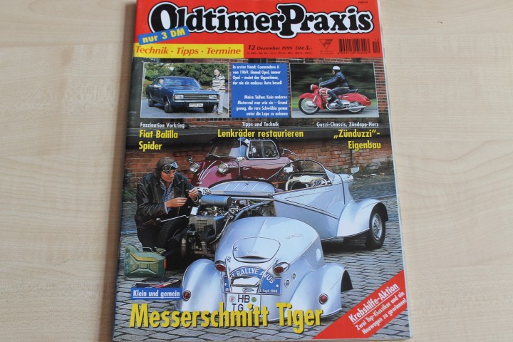 Deckblatt Oldtimer Praxis (12/1999)